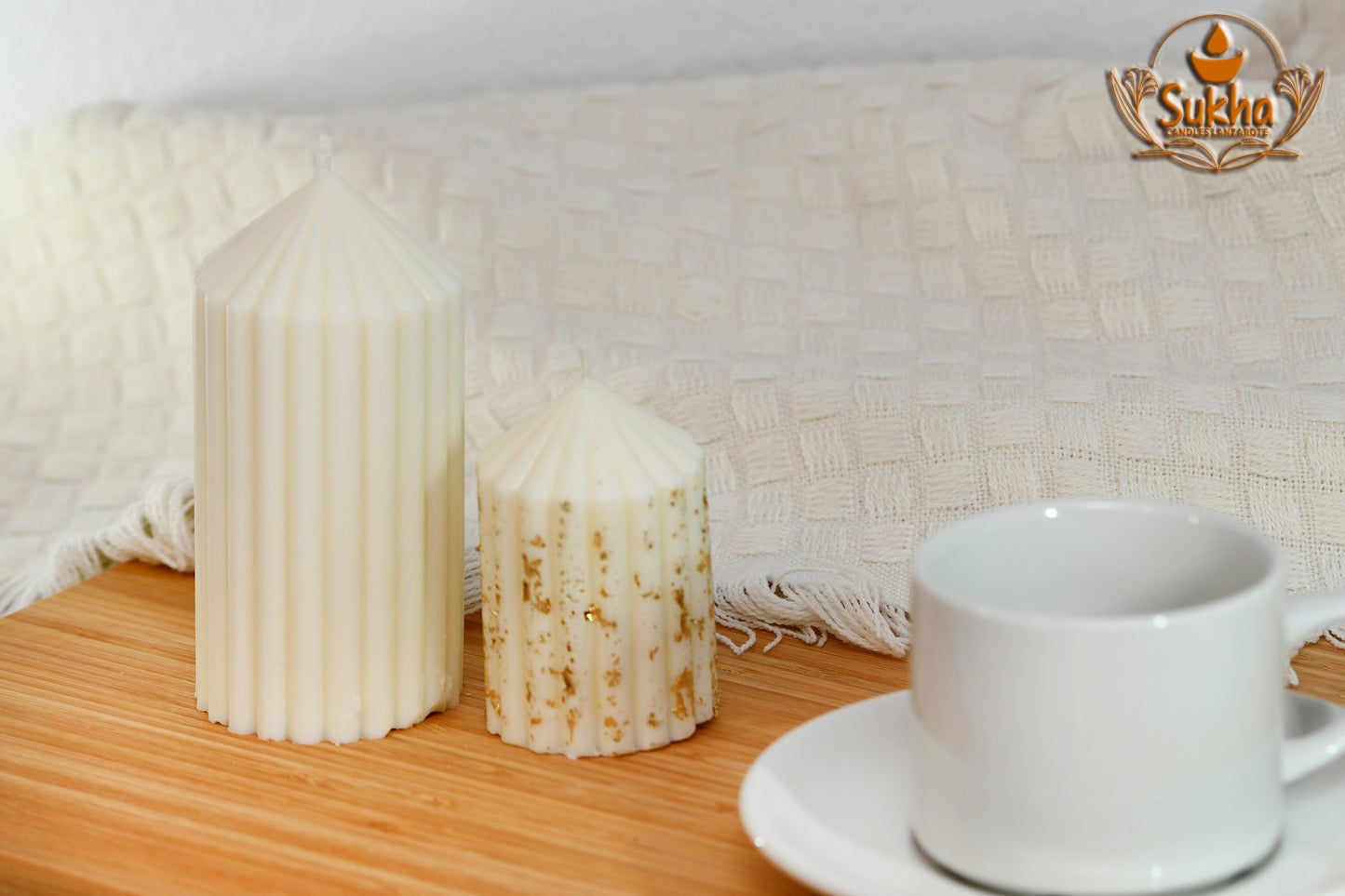 VELA SUKHA DECO CILINDRO GRANDE
