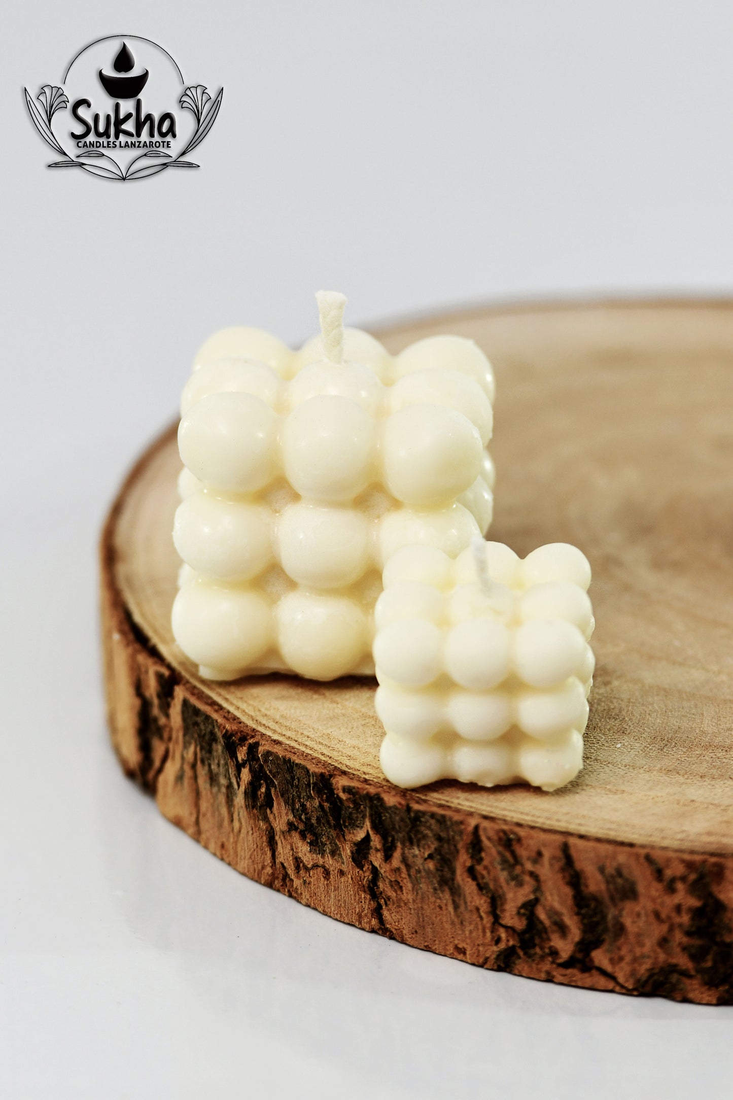VELA SUKHA DECO MINI CUBO BUBBLE