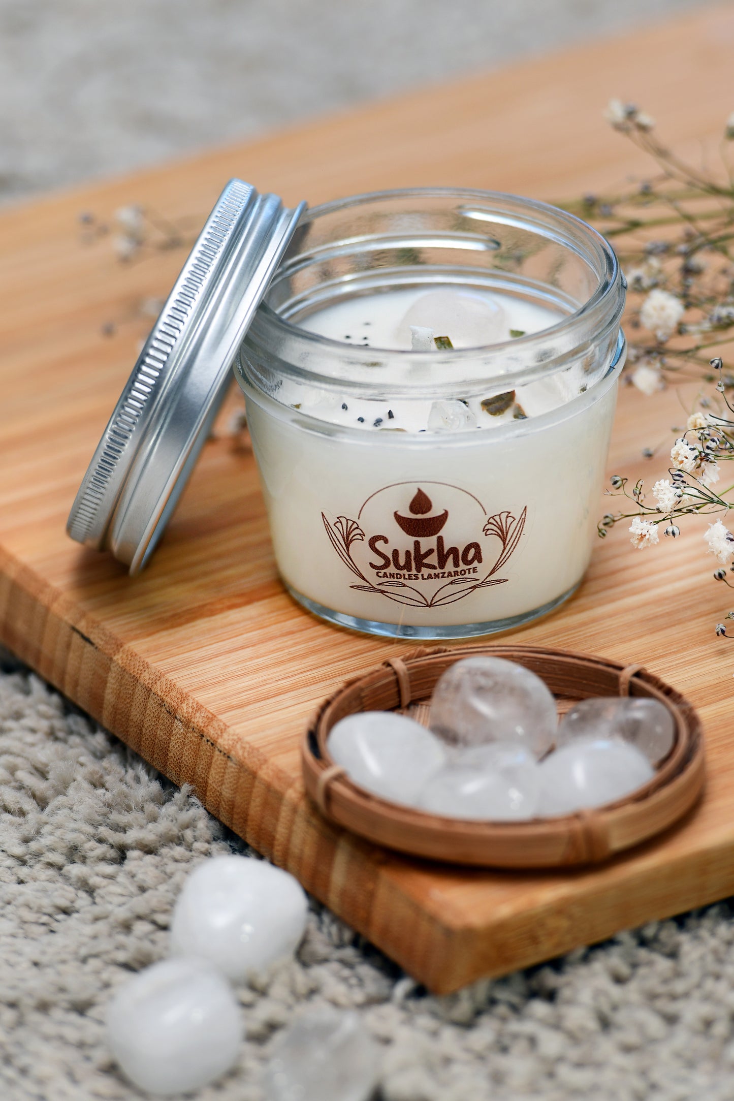 VELA SUKHA LA PALMA PEQUEÑA (90 gr)
